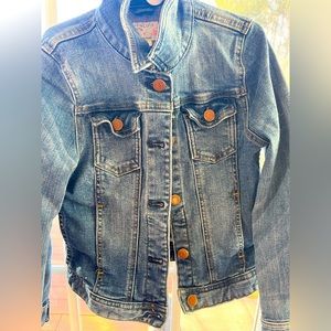 Girls Crew Cuts Jean Jacket